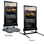 Curb Sign – Collision Center Jaguar CONCIERGE