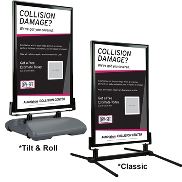 Curb Sign AutoNation Collision Repair