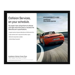 Poster- Collision Center Porsche EXPERT